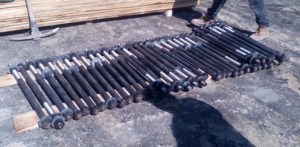 Fabricacion de Anclas para cimentaciones